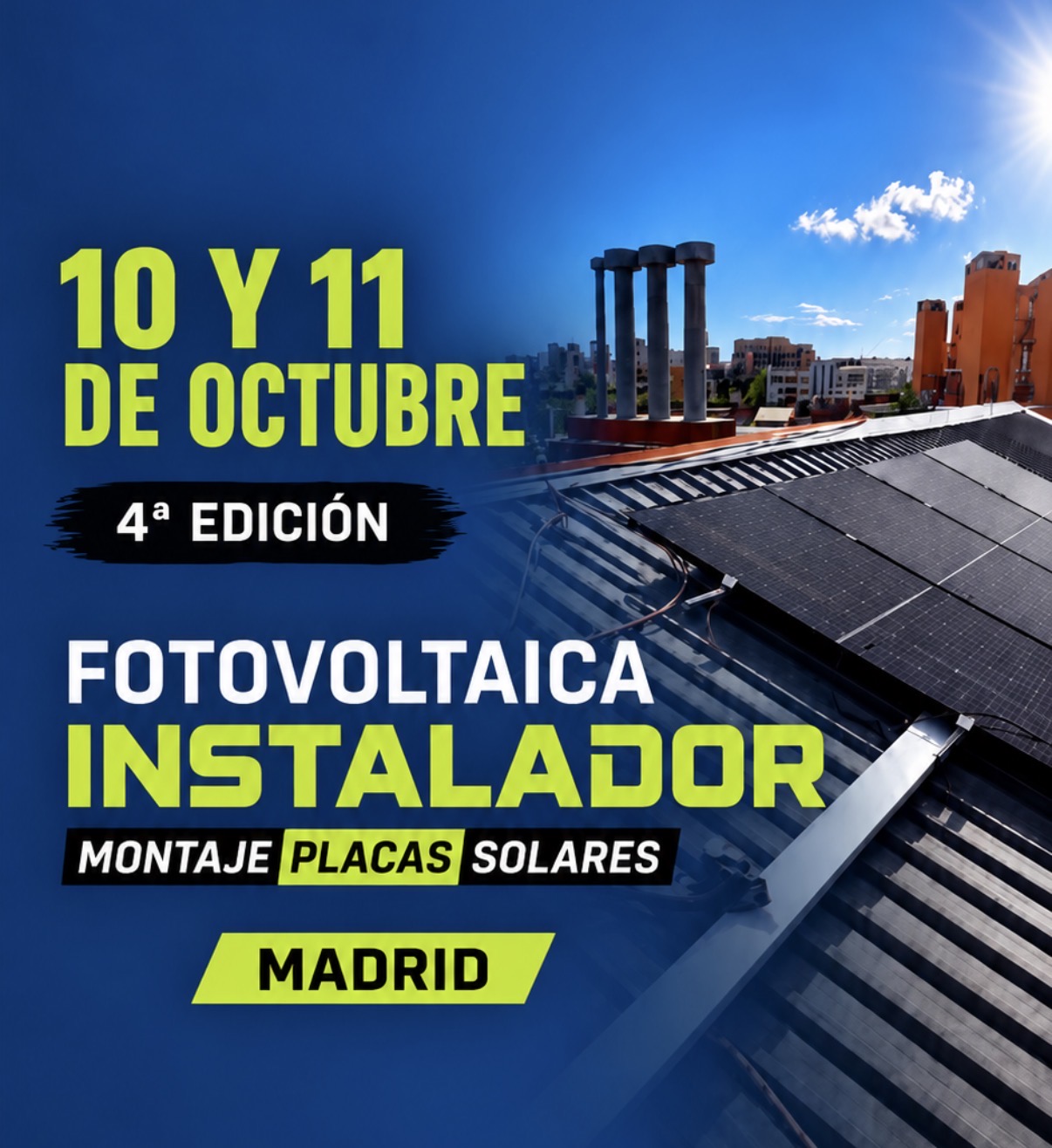 FOTOVOLTAICA Montaje de Placas Solares 4º Edición